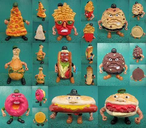 Food Fighters by Mattel | Nostalgic toys, Weird toys, Retro toys