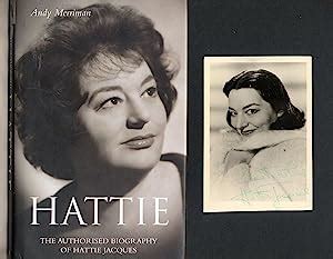 Hattie; The Authorised Biography of Hattie Jacques + Hattie Jacques ...