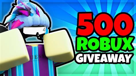 How To Enter The $500 ROBUX Giveaway!?... (Roblox Pls Donate) - YouTube