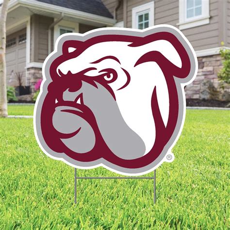 Bulldogs | Mississippi State Bulldog Logo Lawn Sign | Alumni Hall