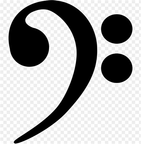 Bass Clef Symbol Png - bmp-level