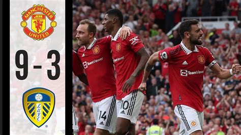 Manchester United vs Leeds United Highlight Premier League 2022 HD ...