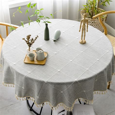 Nappe Ronde Coton 160 cm | Nappe Ronde