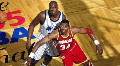 Hakeem Olajuwon and his performance against Shaq in the 1995 NBA Finals ...