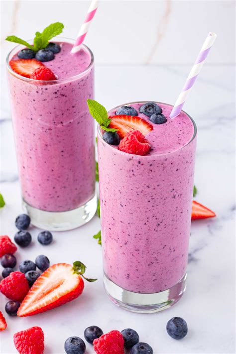 Frozen Fruit Smoothie Yogurt Recipe | Deporecipe.co