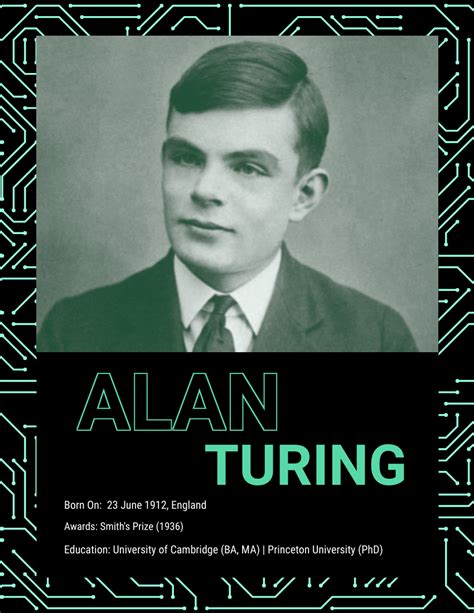 Alan Turing Biography | Biography Template