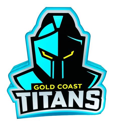 Gold Coast Titans light box – GEO PRINT