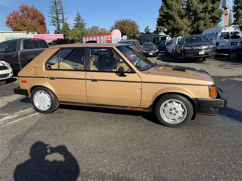 1985 Dodge Omni GLH Hatchback Brown FWD Manual for sale - Dodge Omni ...