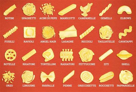 All the Different Types of Pasta Noodles You Need to Know