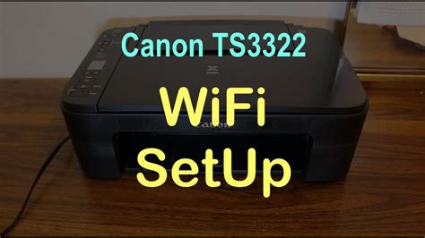 Canon Printer TS3322 Setup & Printer Driver Installation