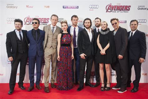 Stars Assemble For AVENGERS: AGE OF ULTRON London Premiere And Early ...