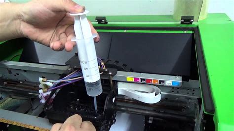 How to Perform the Print Head Manual Cleaning - YouTube