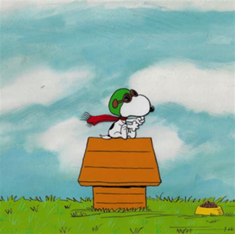 Snoopy Flying Ace Comic Strip