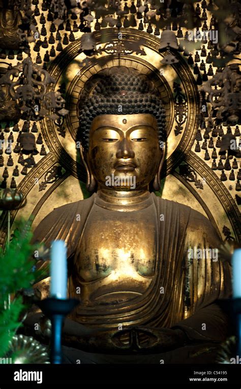 Buddha statue in Kiyomizu-Dera Temple, Kyoto, Japan Stock Photo - Alamy