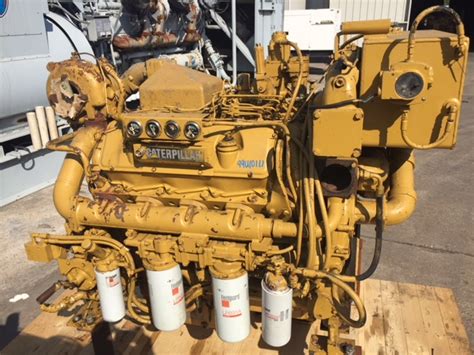 High Hour Runner Caterpillar 3408 DITA 480HP Diesel Marine Engine ...