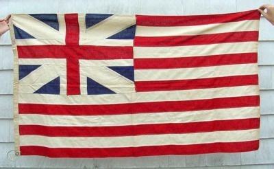 Large Vintage Replica *British Flag of 1776* Ensign NR | #169486039