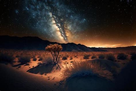 Desert Landscape Night Stock Photos, Images and Backgrounds for Free ...