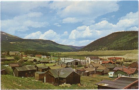 Alma, Colorado postcard abt 1960's