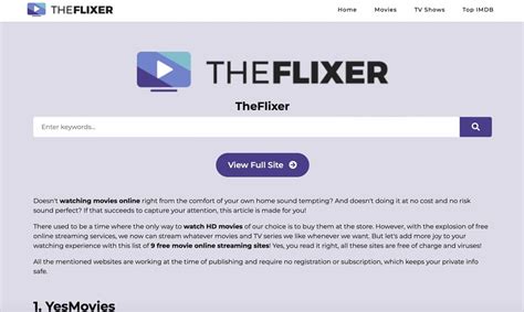 Unraveling The Mystery Of Flixer TB: The Ultimate Streaming Experience