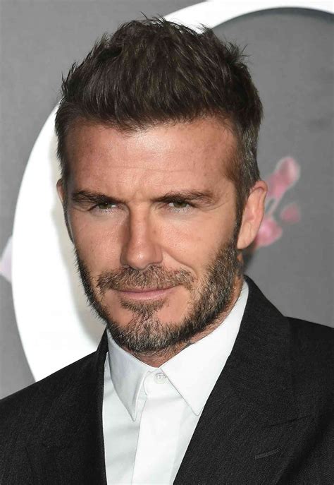 Undercut David Beckham Back