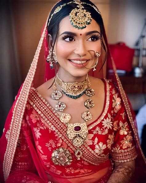 Beautiful bride with traditional Rajasthani look and makeup | Indian ...