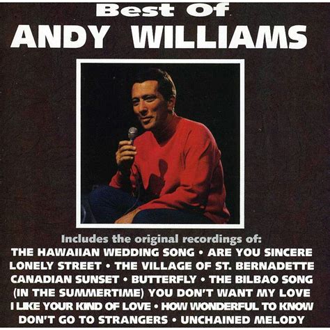 Andy Williams BEST OF CD