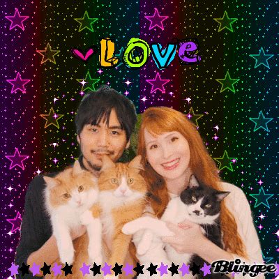 Rachel and Jun plus Cats Picture #137555322 | Blingee.com