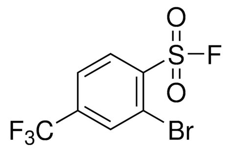 2-Bromo-4-(trifluoromethyl)benzenesulfonyl fluoride 97 1373233-40-9