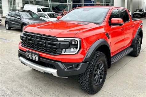 Here are six 2023 Ford Ranger Raptor colors in the metal