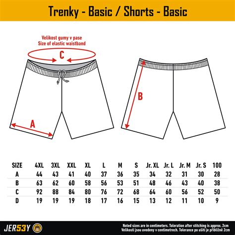 basketball shorts sizes