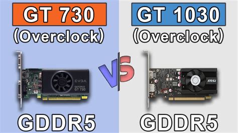 GT 730 OC (GDDR5) vs GT 1030 OC | Core i5-2400 | New Games Benchmarks ...