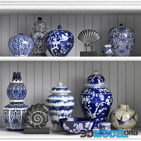 3D Model – Williams-Sonoma Home Decor Set 2