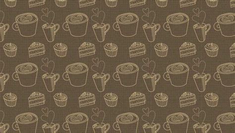 12 Coffee Pattern Backgrounds | PHOTOSHOP FREE BRUSHES