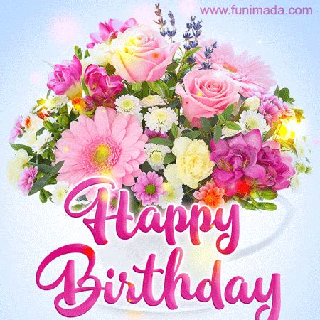 Happy Birthday Wishes Flowers Bokeh | Best Flower Site