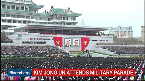 Kim Jong Un Named Party Chairman, Attends Military Parade