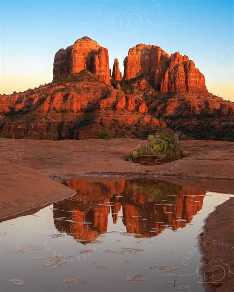 Sunset in Sedona, Arizona – Paper Print 16×20-24×26 -P03 - Claire ...