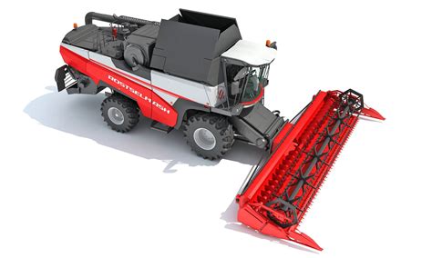 Combine Harvester - 3D Model by 3D Horse