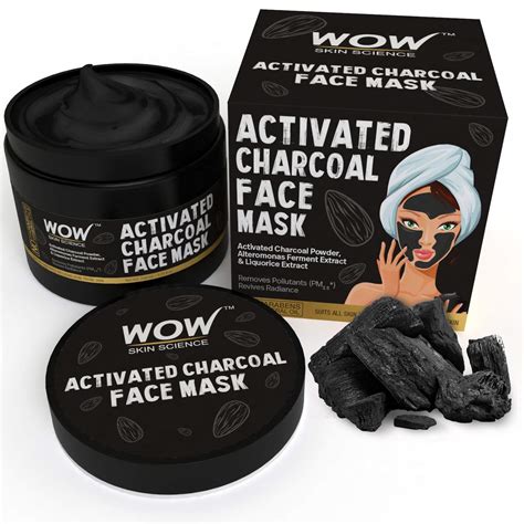 WOW ACTIVATED CHARCOAL FACE MASK Reviews, Price, WOW ACTIVATED CHARCOAL ...