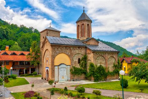 Medieval Raca Monastery. Serbian Orthodox monastery built in the 13th ...