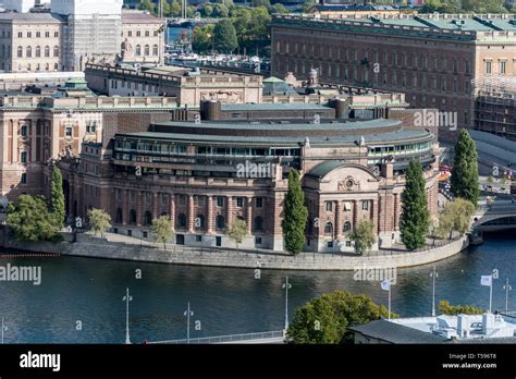 The Swedish Parliament Building (Riksdagshuset) designed by Aron ...