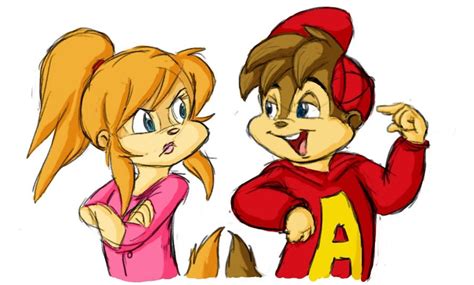 Alvin + Brittany (maybe) by BoredStupid100 on DeviantArt