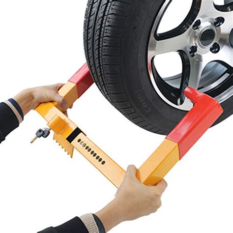 OKLEAD Trailer Wheel Locks clamp - Tire Lock Anti Theft Wheel Boot tire ...