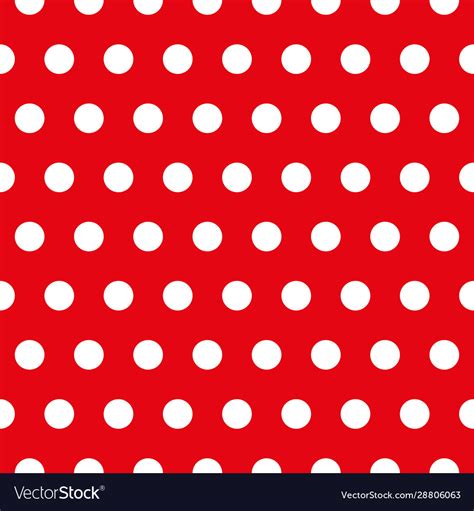 Red On Red Polka Dots Background