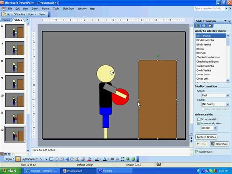 How to make a powerpoint animation : tutorial - YouTube