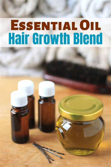 Essential Oils for Hair Growth--Essential Oils for Hair Loss Blend