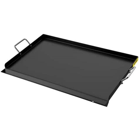 VEVOR Carbon Steel Griddle 16 in. x 24 in. Griddle Flat Top Plate with ...