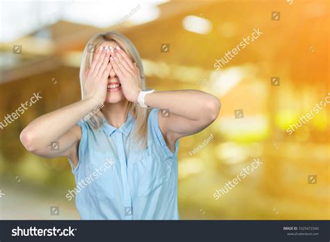 Frightened Shocked Girl Stock Photo 1025472340 | Shutterstock