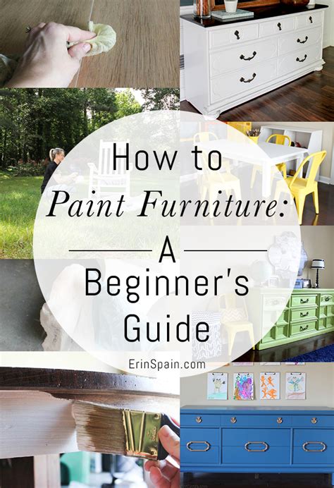 How To Paint Furniture With Acrylic Paint - Furniture Walls