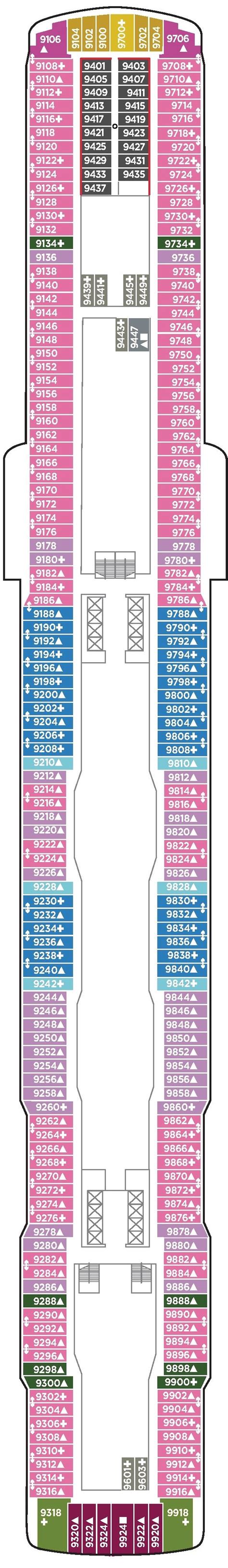 Norwegian Bliss Deck Plans