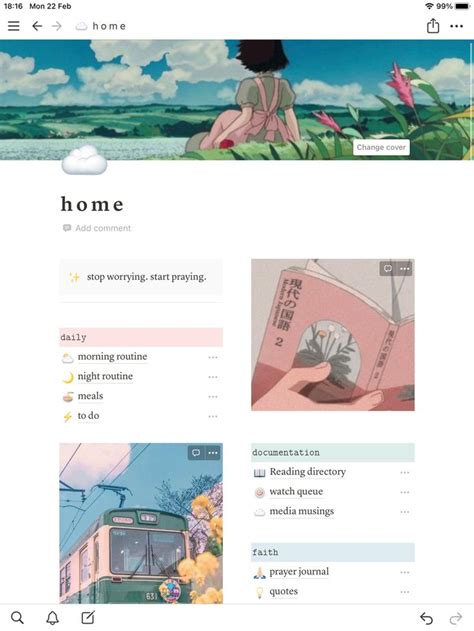 revamped my notion ☆彡 | Notions, Aesthetic template, Templates